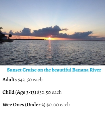 Sunset Cruise Cocoa Beach