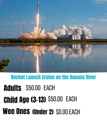 Cocoa Beach Dolphin Tours Rocket Launch Cruise